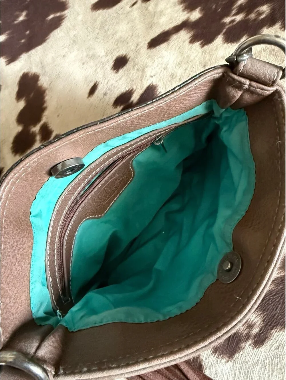 Western Fringe Crossbody Purse